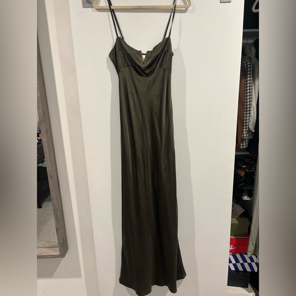 Reformation Brie Silk Dress - Picture 8 of 10